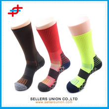 Functional Men Sport Compression Socks/ Elite Cushion Crew Socks Functional Running socks